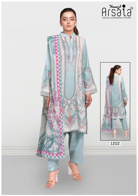 Arsala amira vol-12 dress material for suits in wholesale